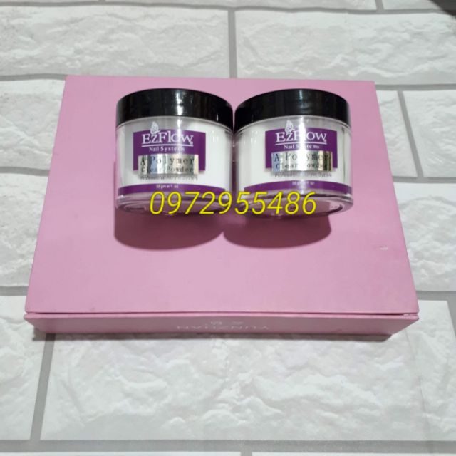 Bột Đắp Móng, Đắp Hoa, Bột Nhúng Hiệu Ezflow Hũ 28G