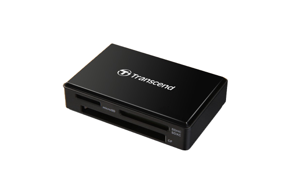 Đầu đọc thẻ nhớ USB 3.1 Transcend RDF8 (Đen) Chính Hãng