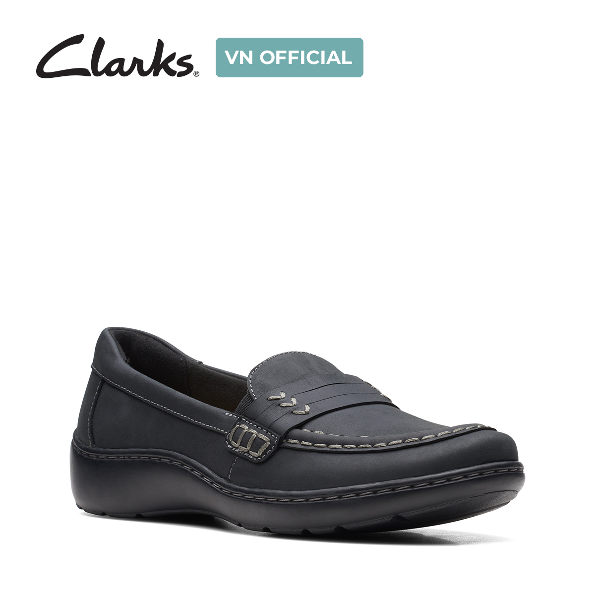 Giày Lười Da Nữ Clarks - Cora Ashly