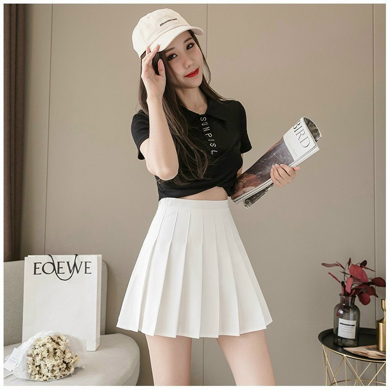 CHÂN VÁY TUYẾT MƯA XẾP LY (SIZE M, L, XL)