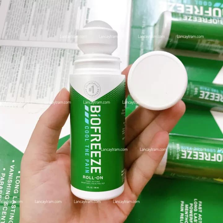 Lăn xoa bóp giảm đau biofreeze pain relief roll on 74ml
