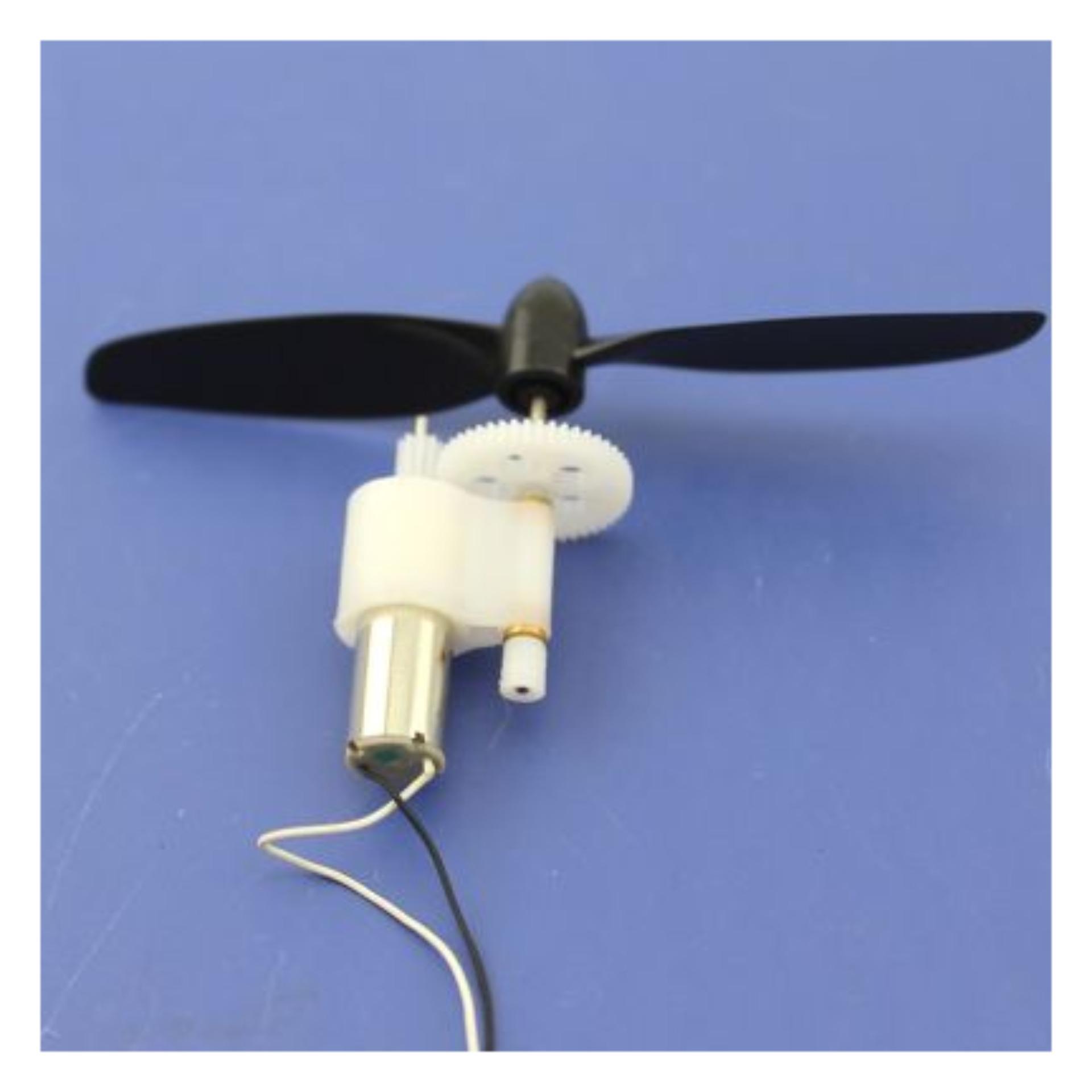 Động cơ coreless 720 giảm tốc kèm cánh quạt R