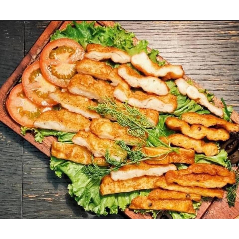 Hand-Pounded Squid Patties in Tray 500Gr (Delivery to Ho Chi Minh City)
