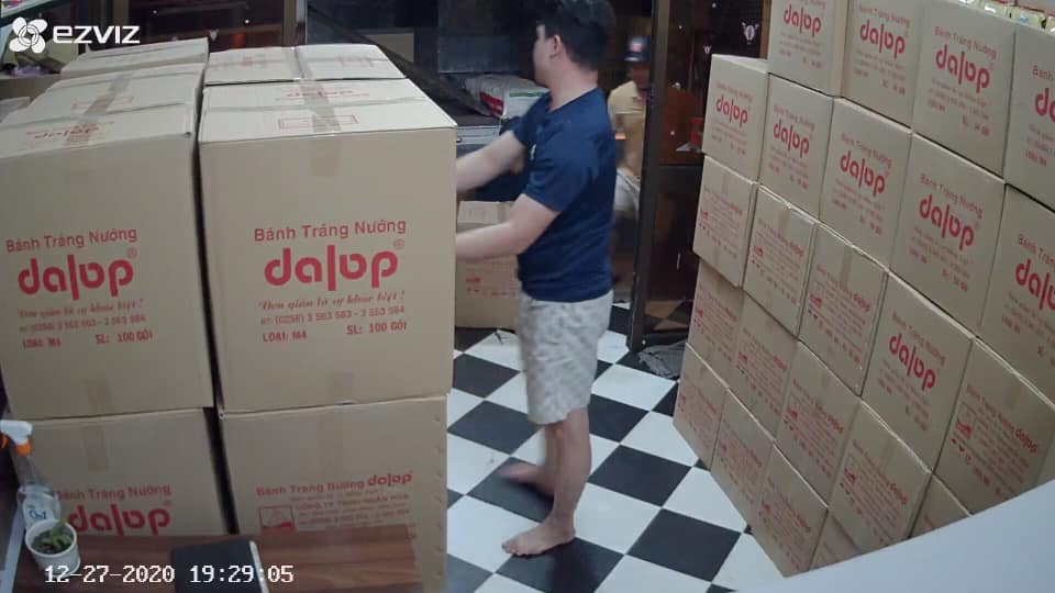 combo 10 gói bánh tráng nướng nước cốt dừa Dalop Bình Định