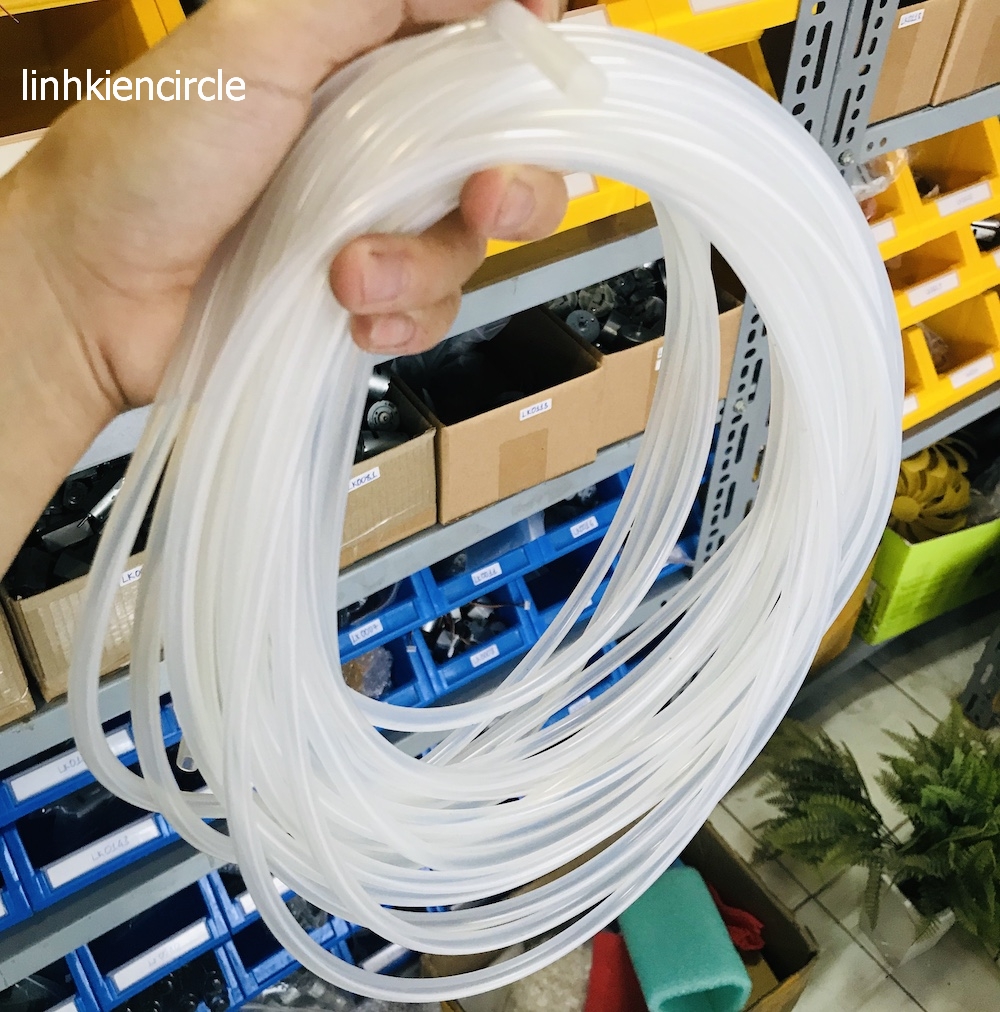 [HCM]5 MÉT Ống silicon chịu nhiệt 200 độ C ống trong 2x4 3x5 3x6 5x7 6x8 10x13mm ống mền dẻo độ bền cao - LK0070