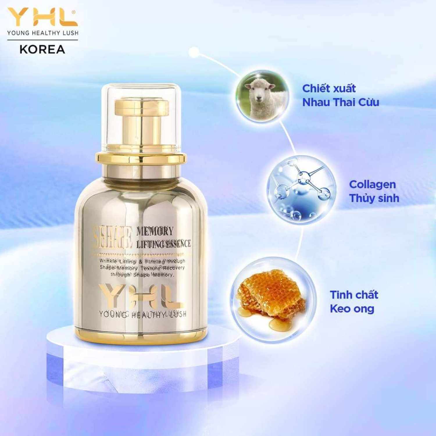 KEM NÂNG CƠ CHỐNG LÃO HÓA YHL[CHÍNH HÃNG SX TẠI HÀN QUỐC]