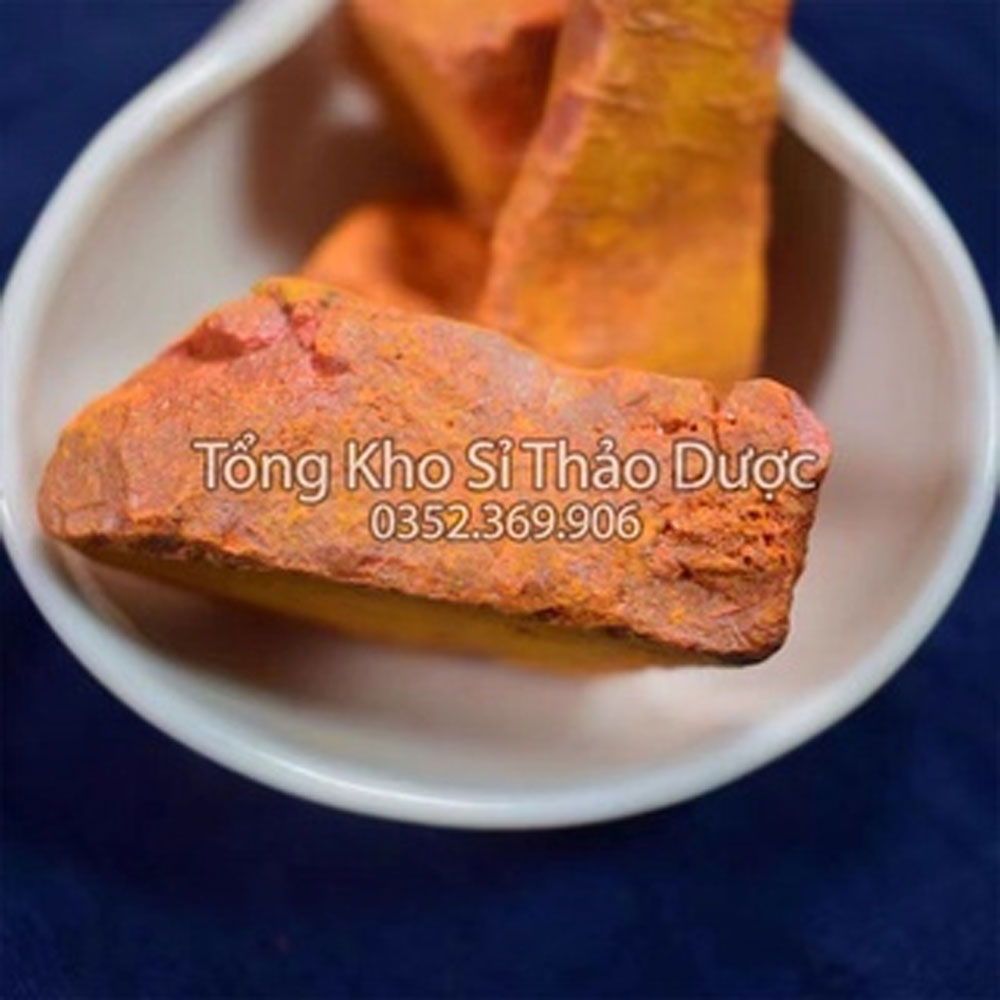 Đá hùng hoàng 100g (Hồng hoàng, hùng tín)