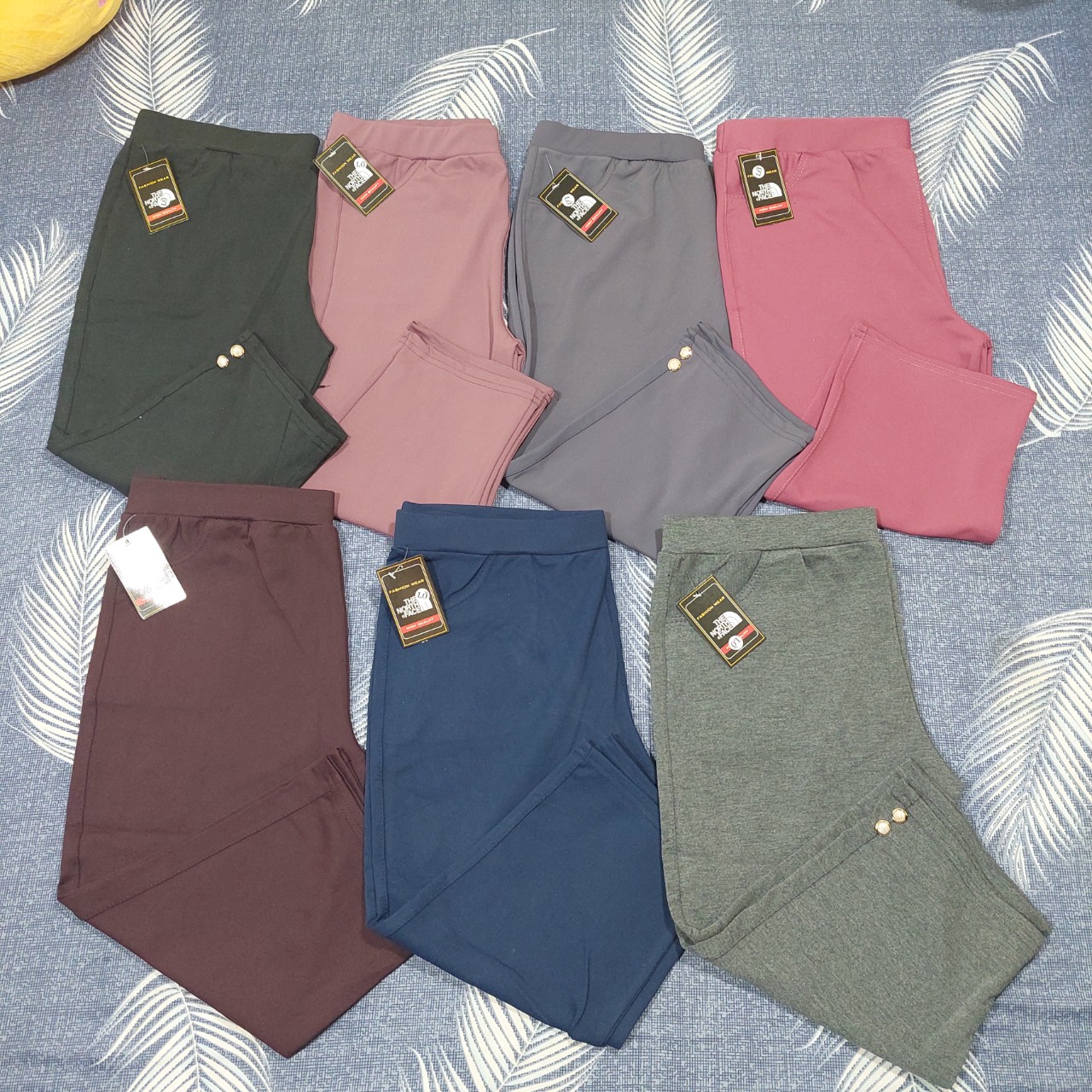 QUẦN THUN ÔM LEGGENG LỬNG NỮ CO GIÃN 4 CHIỀU MÊM MÁT (COMBO 3 CÁI 100K)