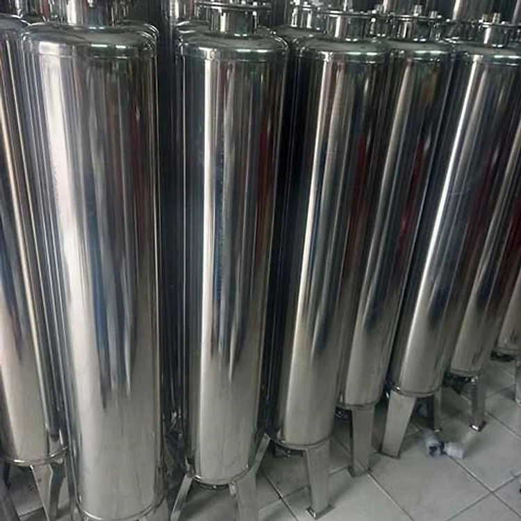 Vỏ Cột Lọc Nước Inox - Cột Lọc Inox Phi 300mm ( Đơn giá / 1 cột )
