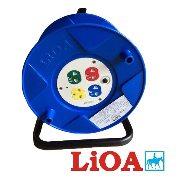 Ổ QUAY CÔNG NGHIỆP 20 mét 15A Lioa QN20-2-15A