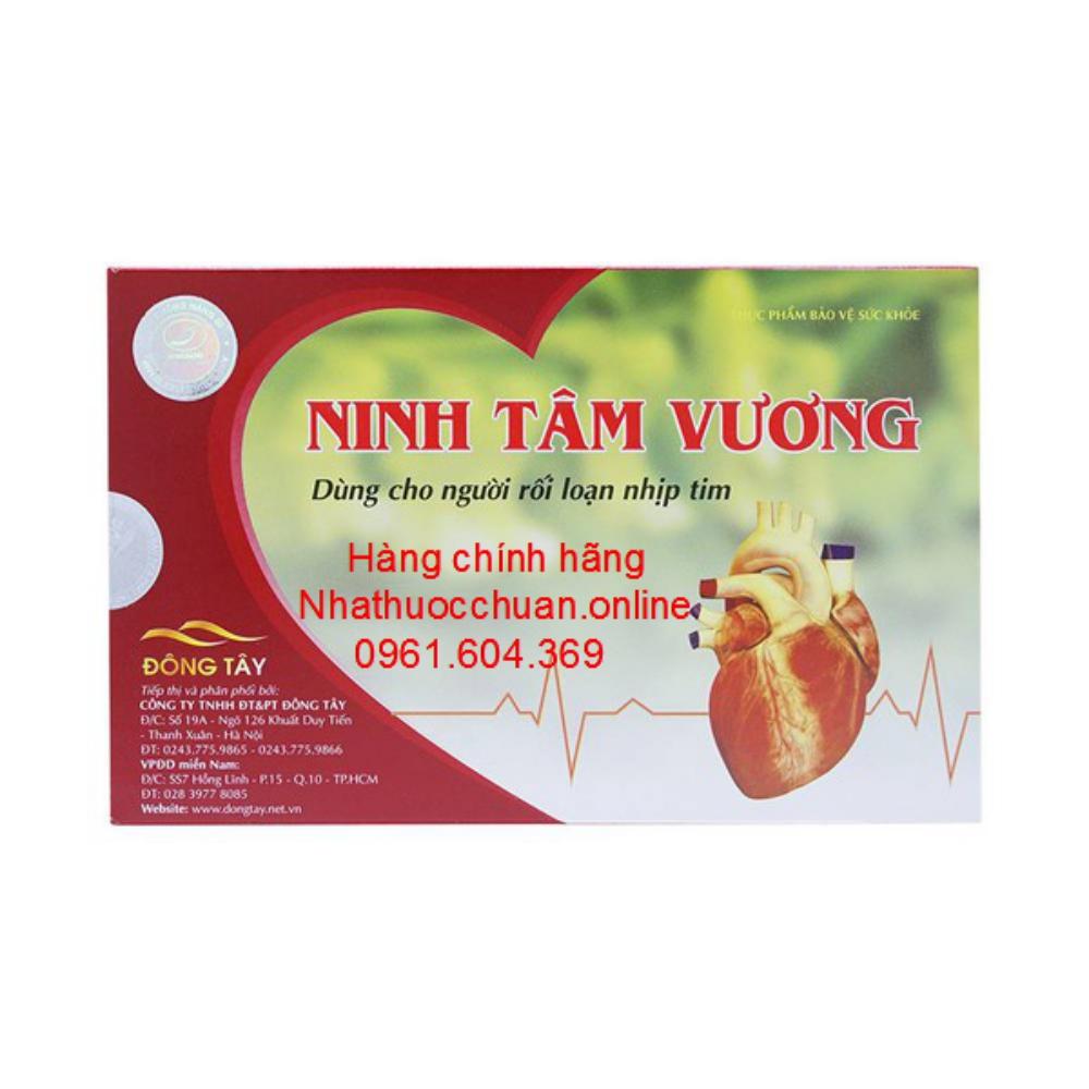 Ninh tâm vương ( Hộp 3 vỉ * 10 viên)