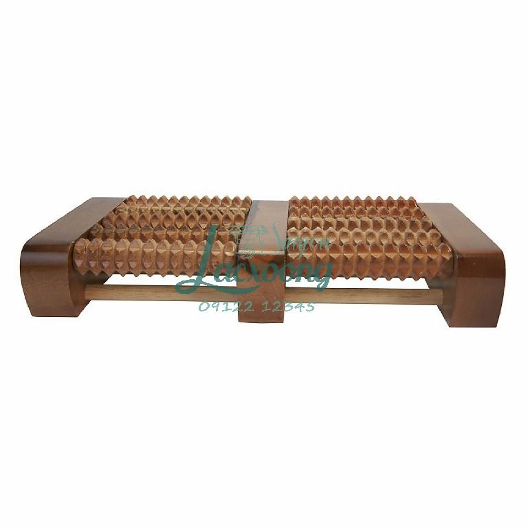Bàn lăn gỗ Massage chân 5 hàng