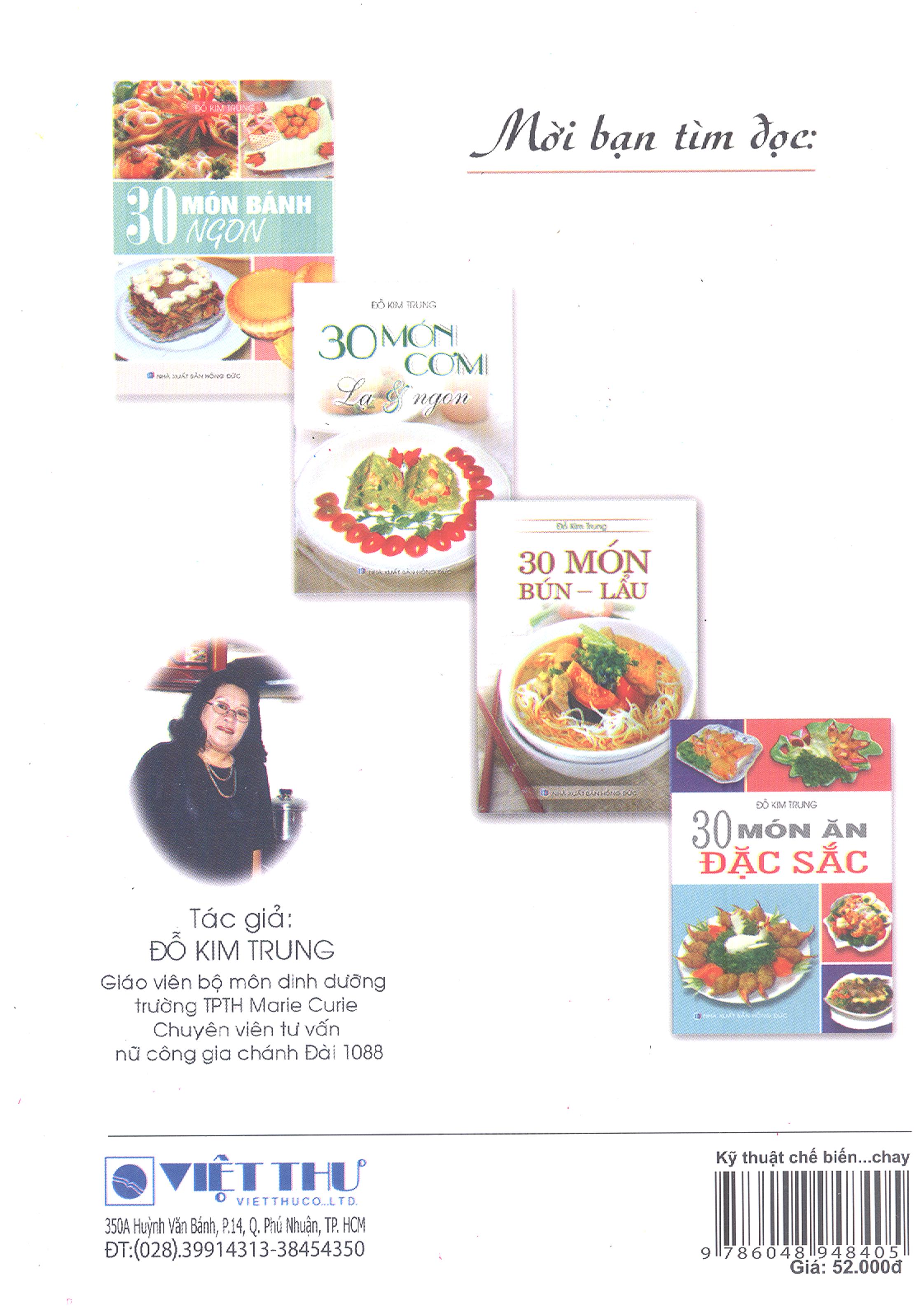 Kỹ Thuật Chế Biến Món Chay