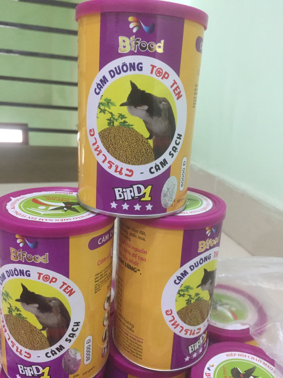 Cám dưỡng chim chào mào Bifood số 1