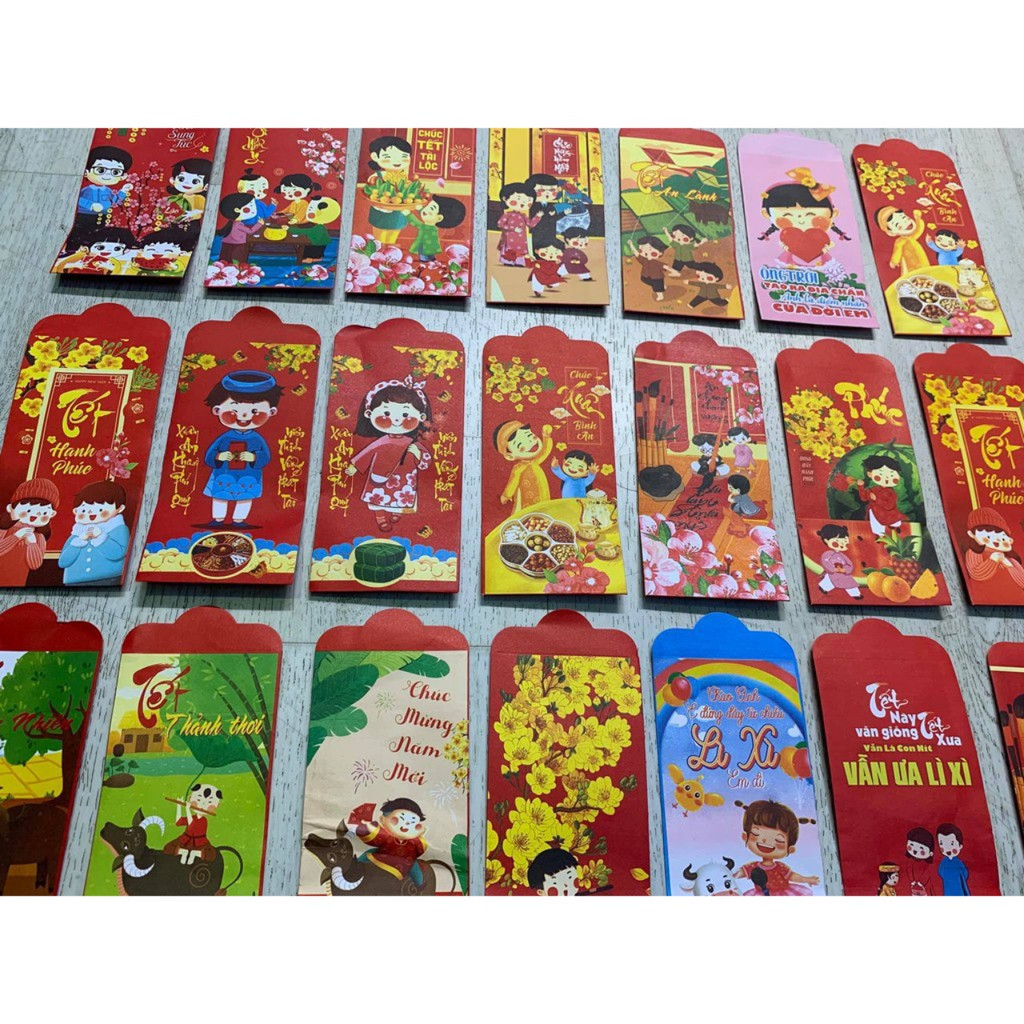 Combo Bao Lì Xì ChiBi Hariboo Tết 2024