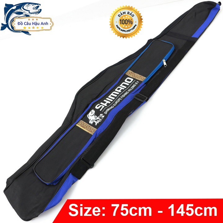 Túi đựng cần câu Shimano 75cm - 145cm tiện dụng