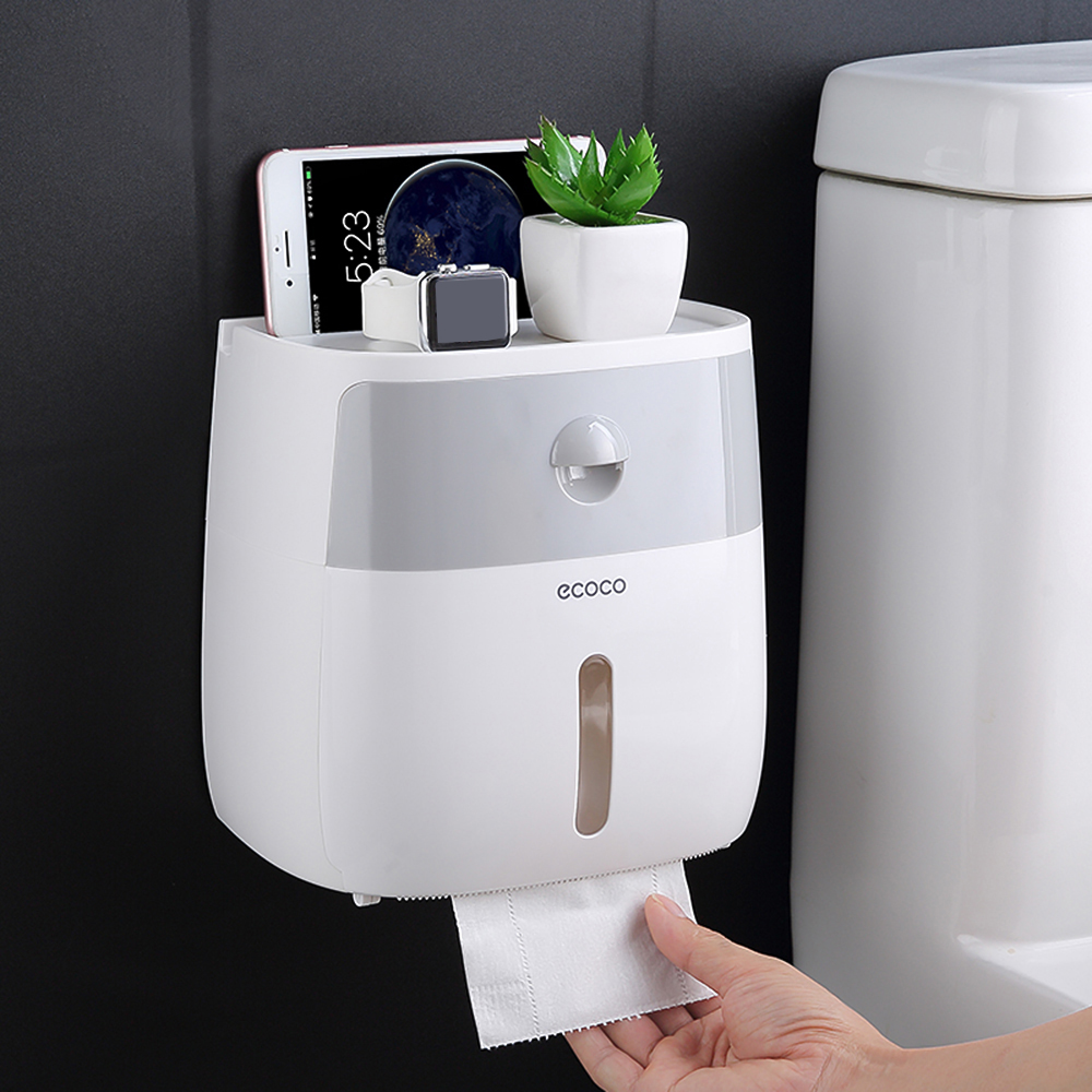 Hộp Đựng Giấy Vệ Sinh 2 Tầng Ecoco