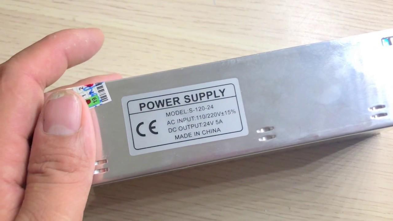 NGUỒN TỔ ONG 24V 5A ULTRA THIN