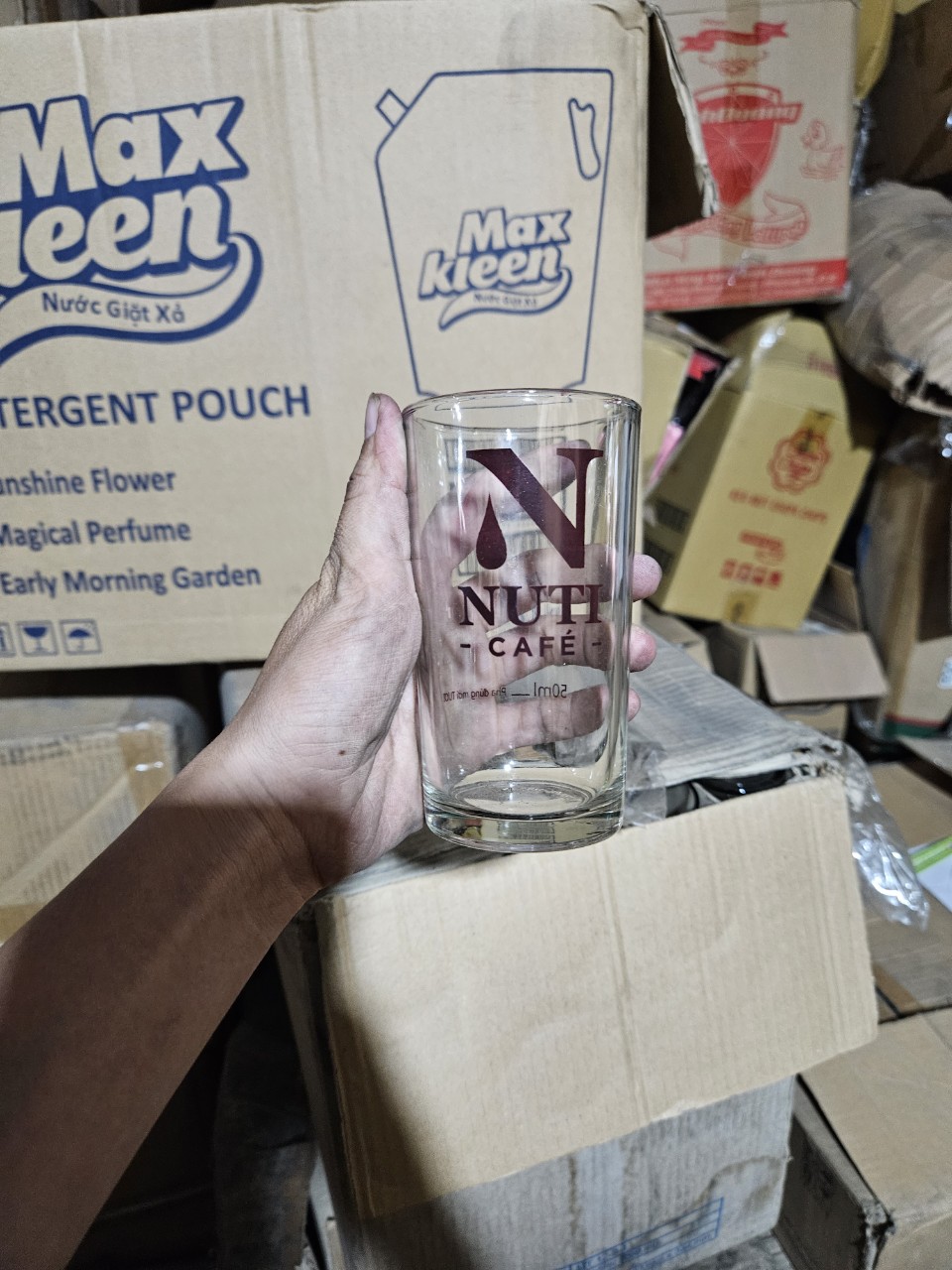 Ly cà phê trứng muối 250ml