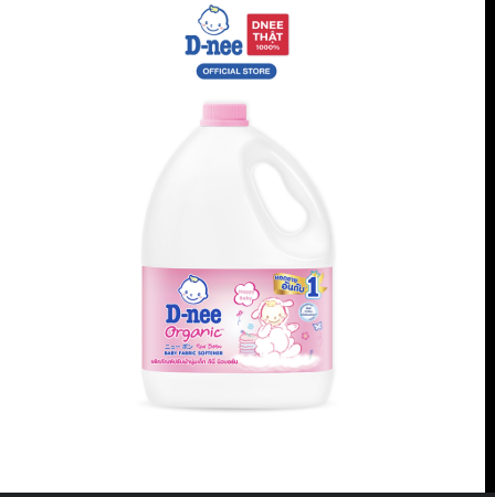 NƯỚC XẢ VẢI DNEE HỒNG 2800ml - MẪU CAN MỚI