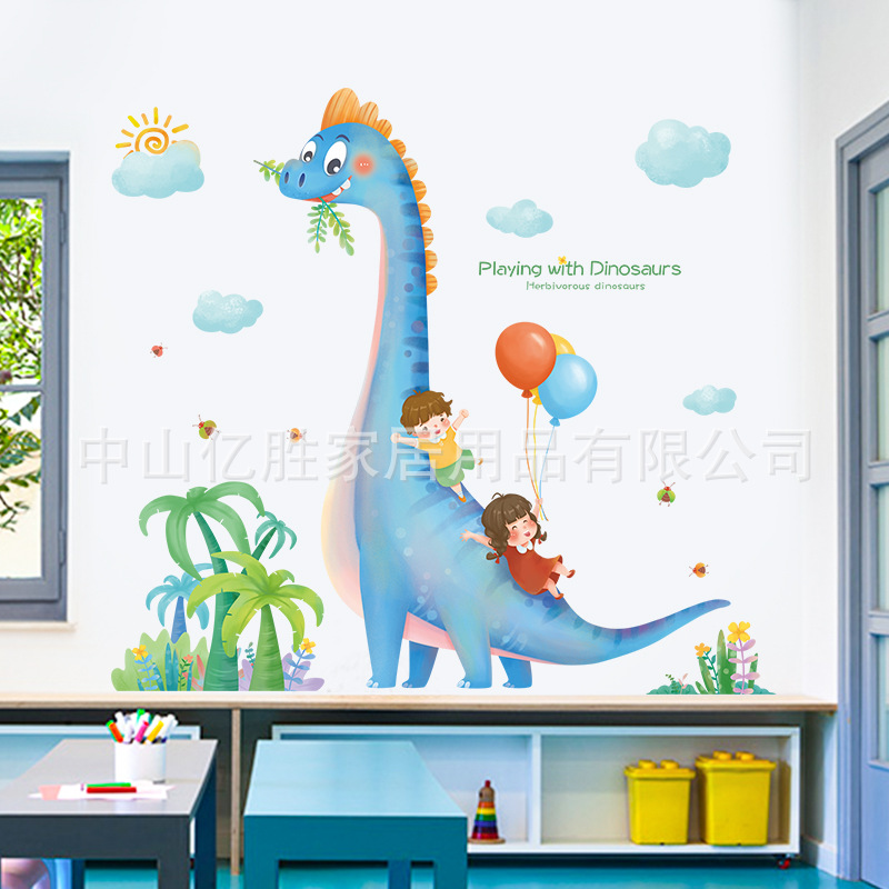 Decal dán tường khủng long bắc Mỹ