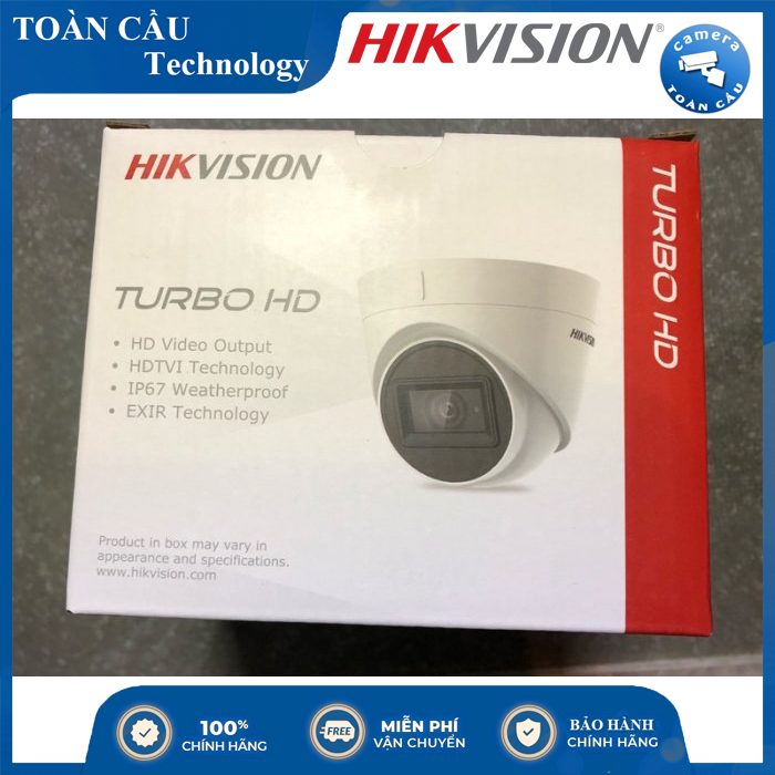 [100% CHÍNH HÃNG] Camera HD-TVI Hikvision DS-2CE78H8T-IT3F - Camera Toàn Cầu