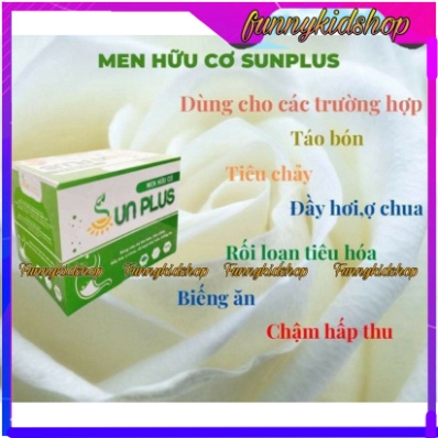 Combo 3 Hộp Men Hữu Cơ Sunplus - Sunplus Men hữu cơ
