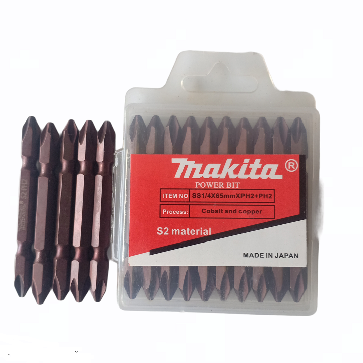Mũi vít bake 4 cạnh Makita dài 65mm