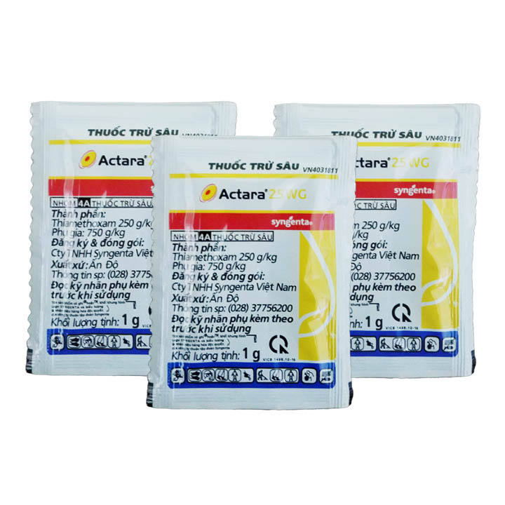 Thuốc trừ sâu rầy Actara 25WG 1 gói