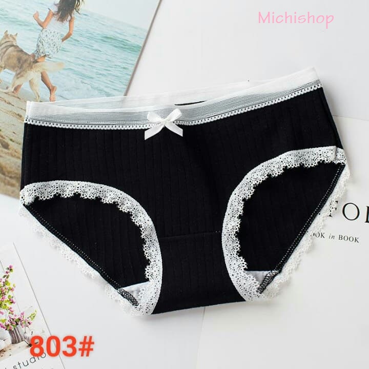 ( BÁN SỈ) 10 QUẦN LÓT COTTON TĂM CAO CẤP M001 (43-60KG)