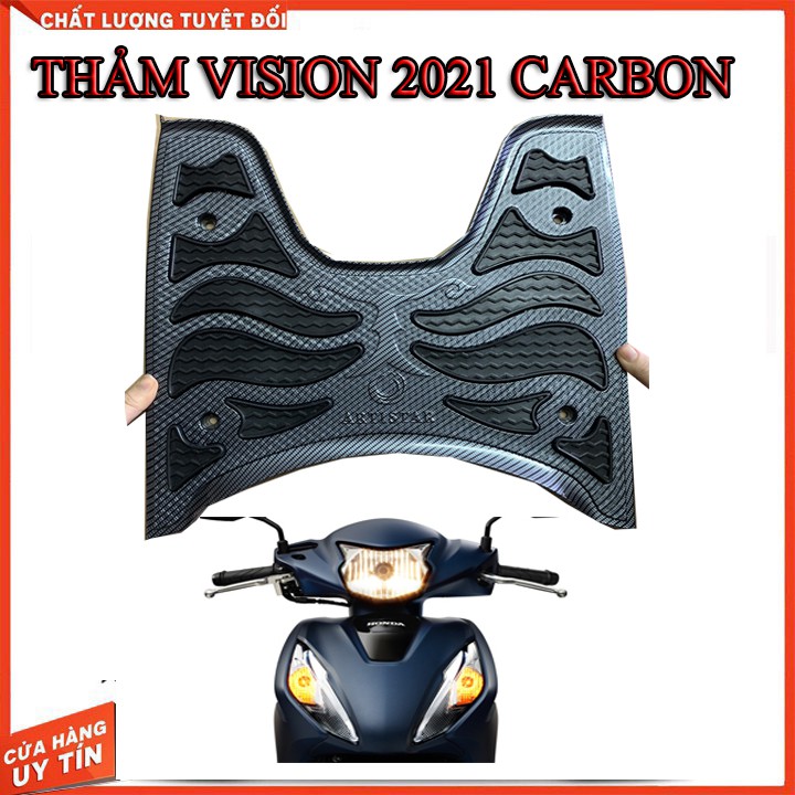 thảm lót sàn để chân vision 2021 carbon artistar