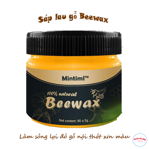 SÁP ONG LAU GỖ - LÀM MỚI ĐỒ GỖ