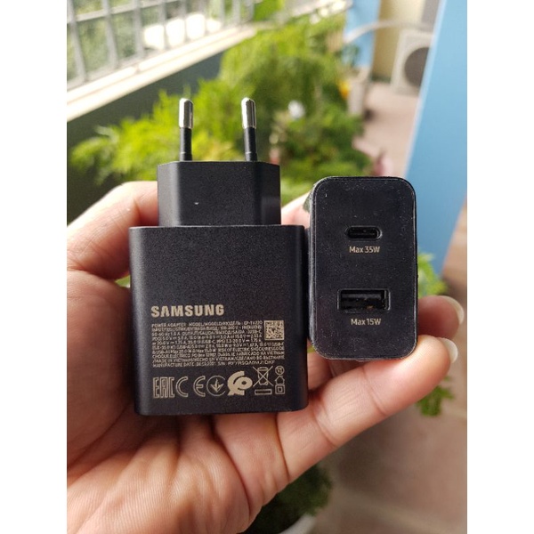 Cóc Sạc Nhanh 35W Samsung S22 Zin