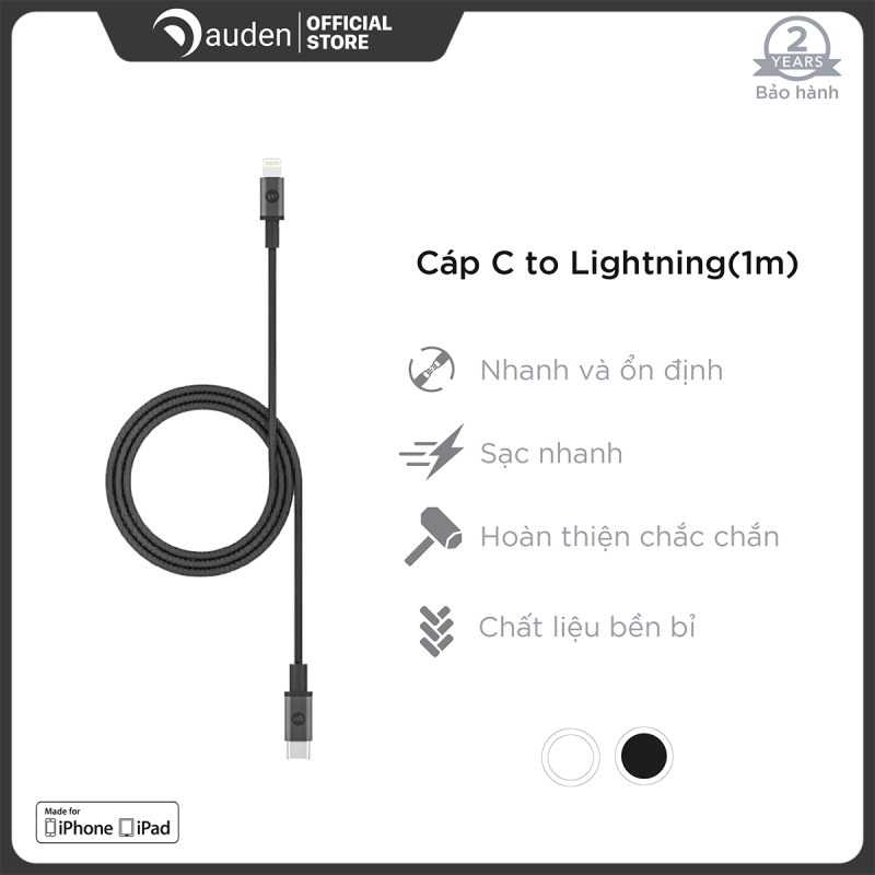 Bảng giá Cáp Sạc USB-C to Lightning Mophie 1M cho iPhone - Dâu Đen Store Phong Vũ