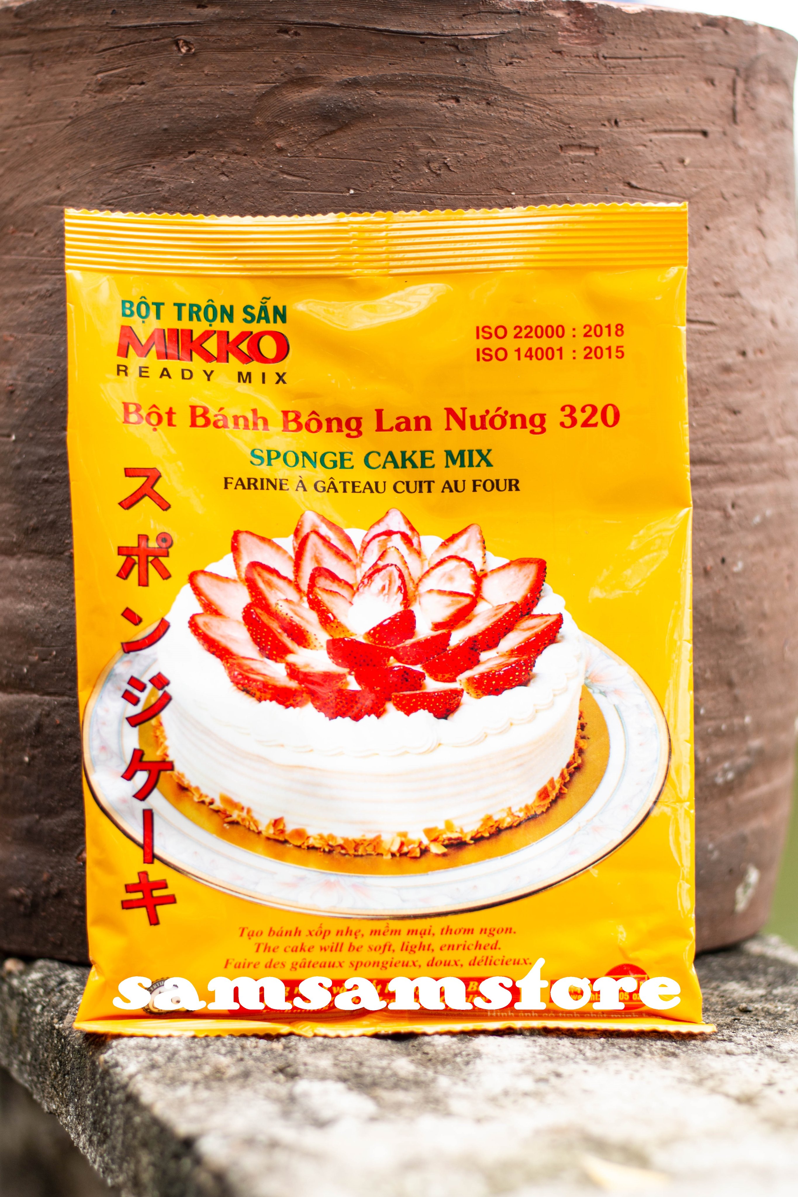 Bột làm bánh bông lan nướng Mikko