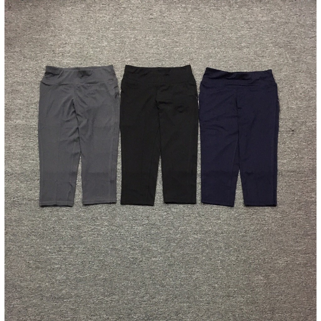 Quần lửng nữ - Quần lửng thể thao nữ gym yoga chất liệu thun lạnh co dãn 4 chiều