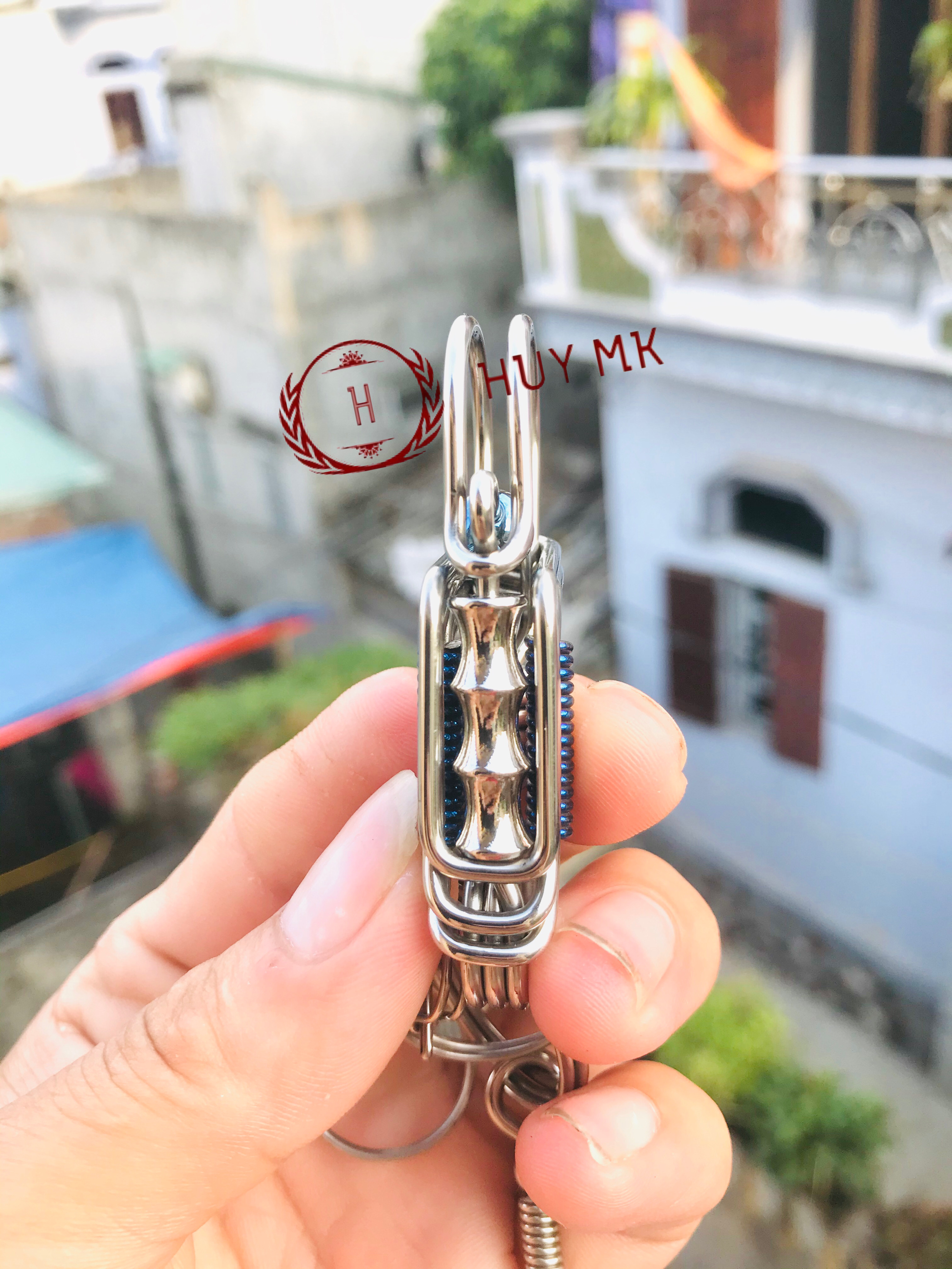 móc khóa thủ công TRÚC QUÂN TỬ