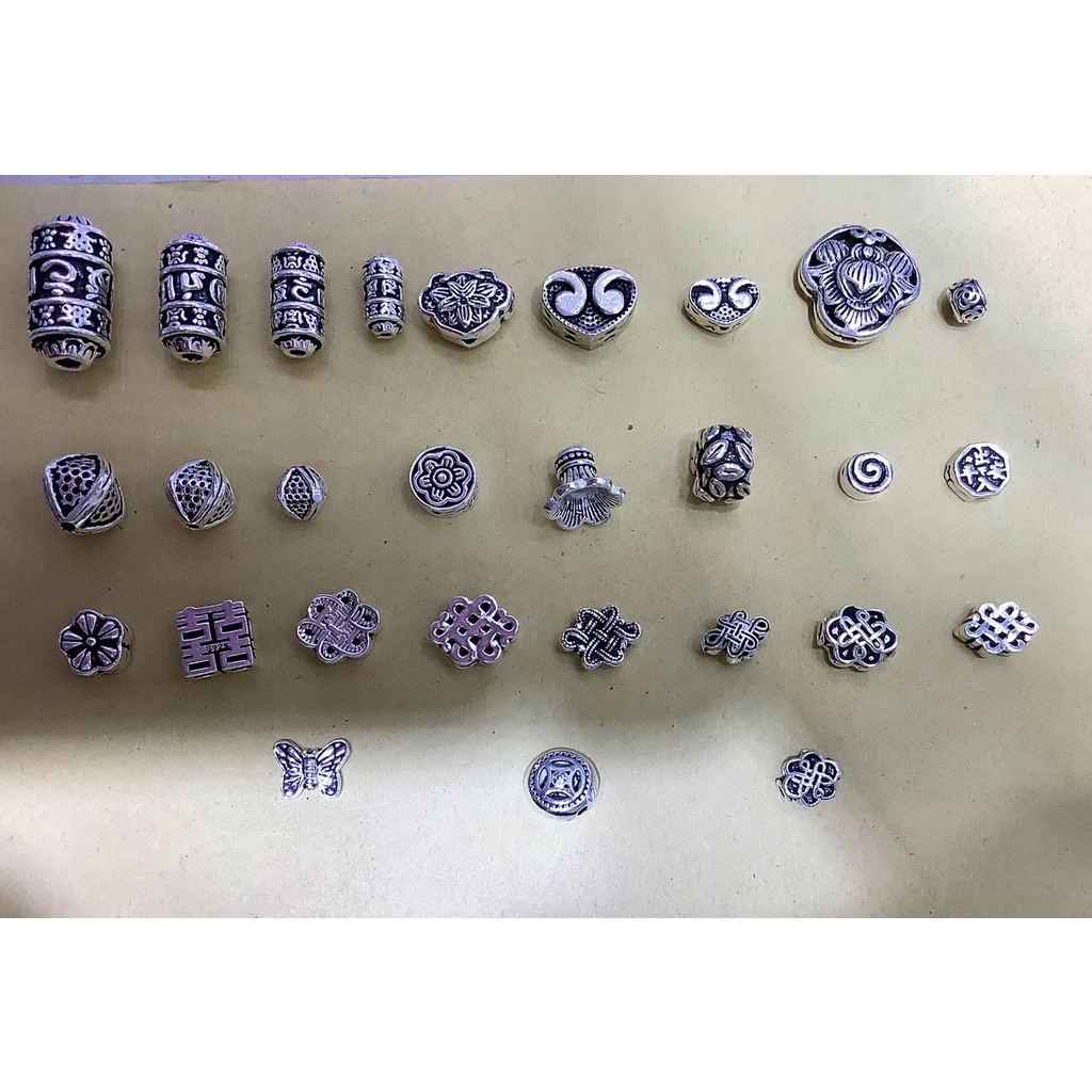 Combo charm bạc 925 nhiều loại - charm bạc 925 - mã cbcb01 cbcb02