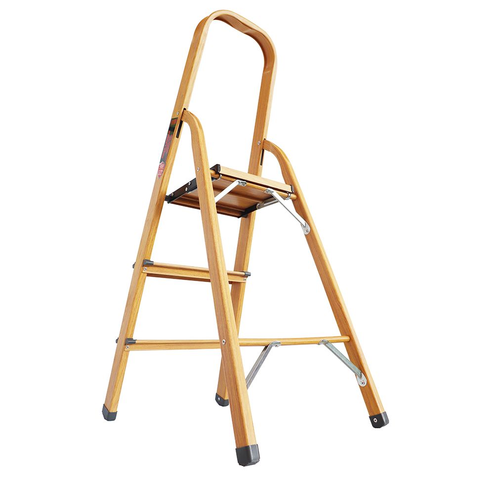 Thang ghế xếp bậc thang OSHIMA TG3 3 bậc (Vân Gỗ)