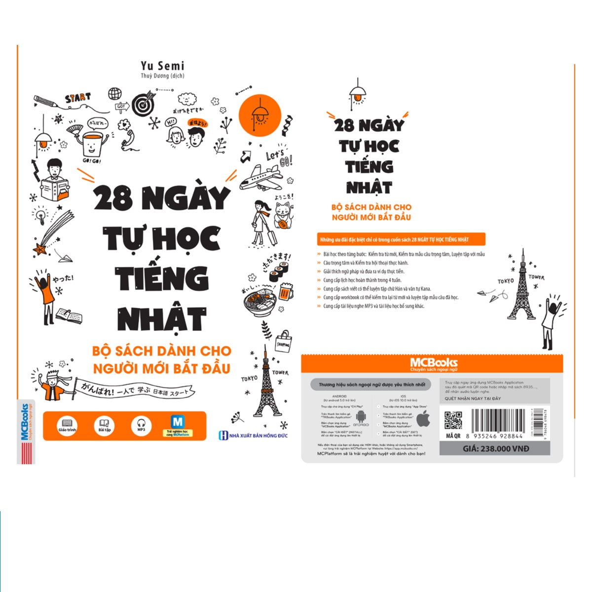 Sách - 28 Ngày Tự Học Tiếng Nhật - McBooks