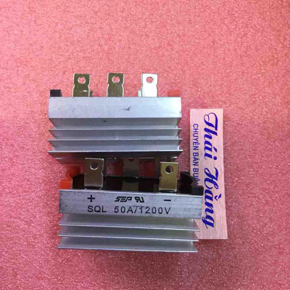 Điot cầu 3 pha 50 A/1200 v -5 chân (2 chiếc )
