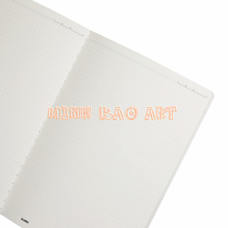 Vở may dán gáy KLONG Dot Grid B5 - 200 trang; MS: 839