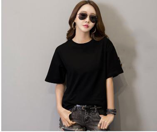 [HCM]Áo Thun Nữ Trơn Basic Thời Trang