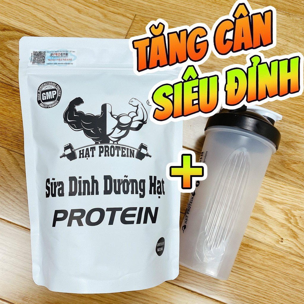 [COMBO 2 Túi + Bình] Sữa Tăng Cân Tăng Cơ Hạt Protein