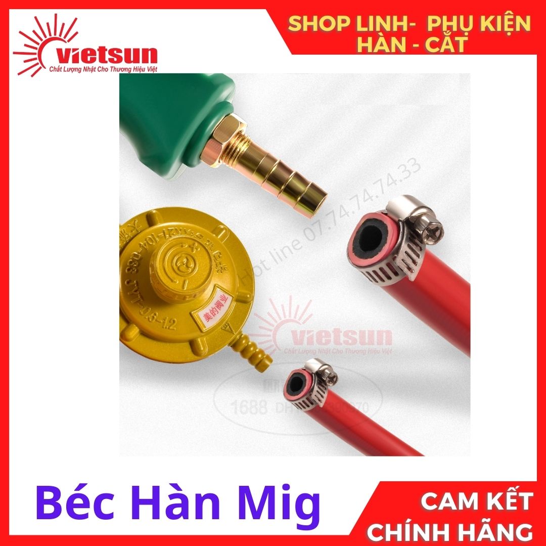 Khò Gas Công Tắc Đôi An Toàn ( chiết Áp + Cò Bóp )
