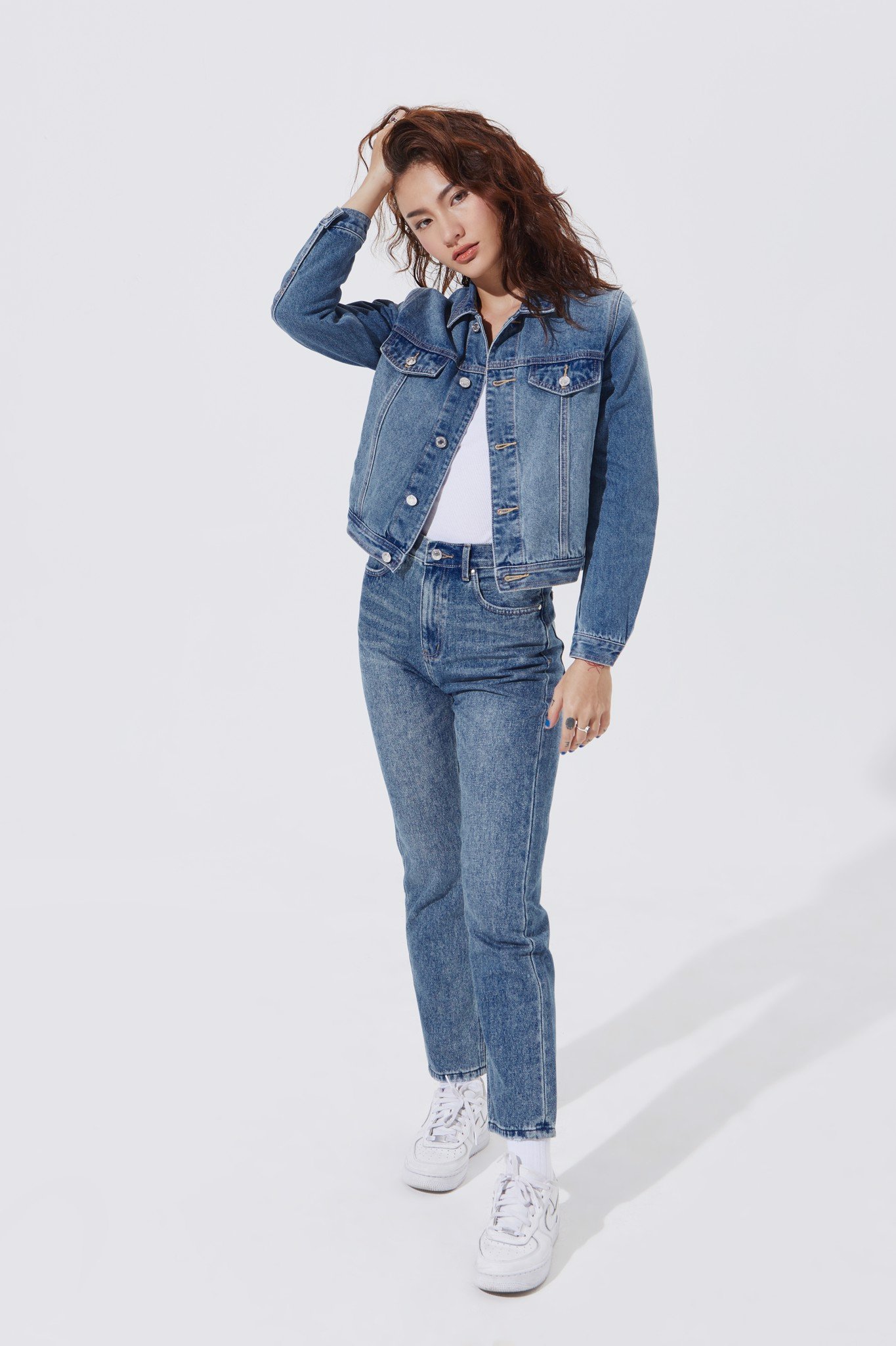 TheBlueTshirt - Blue Dream Jean Jacket - Áo Khoác Jean Xanh