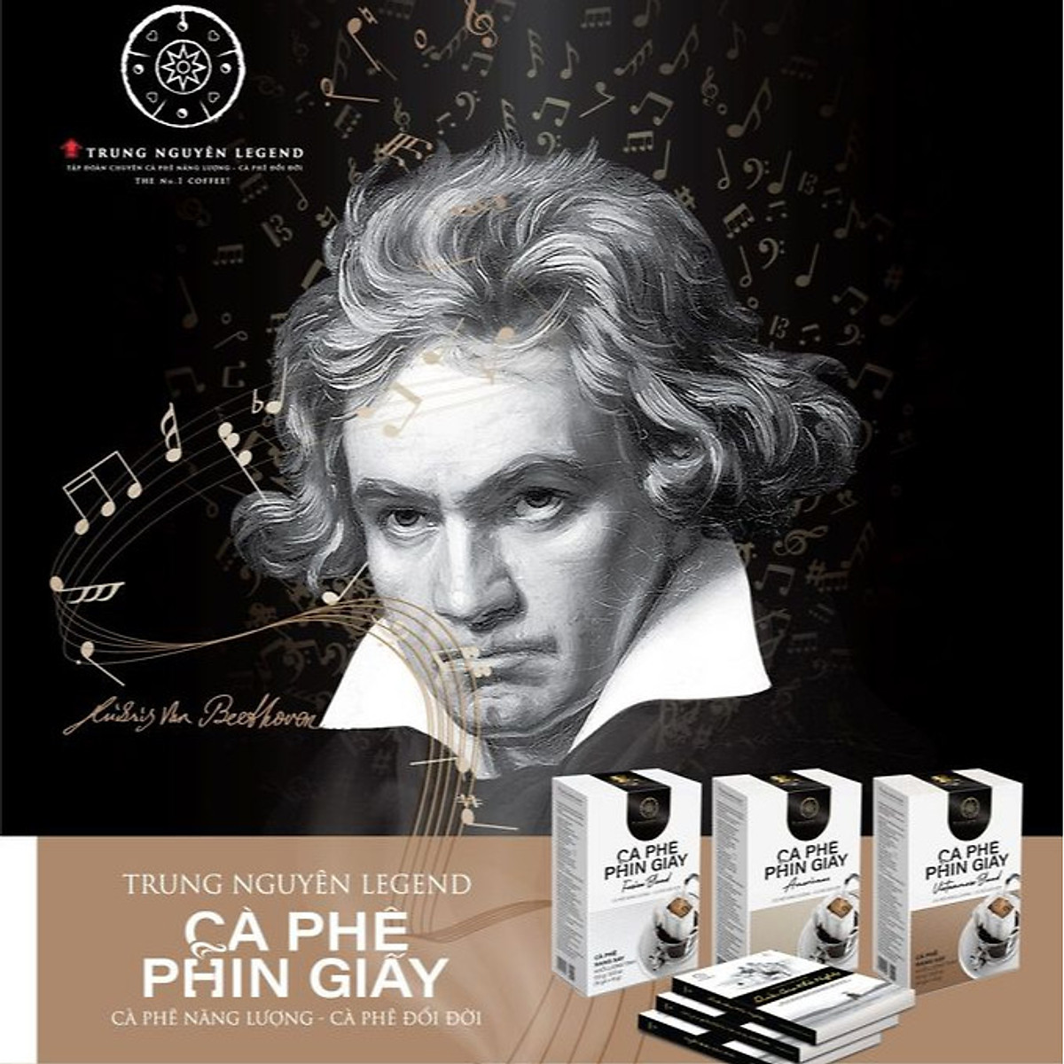 Cà Phê Phin Giấy Trung Nguyên Vietnamese Blend( Hộp 10 túi)