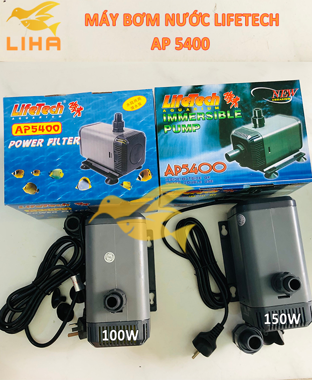 Máy Bơm Lifetech AP5400 - Bơm Nước Hút Cặn Cho Bể Cá