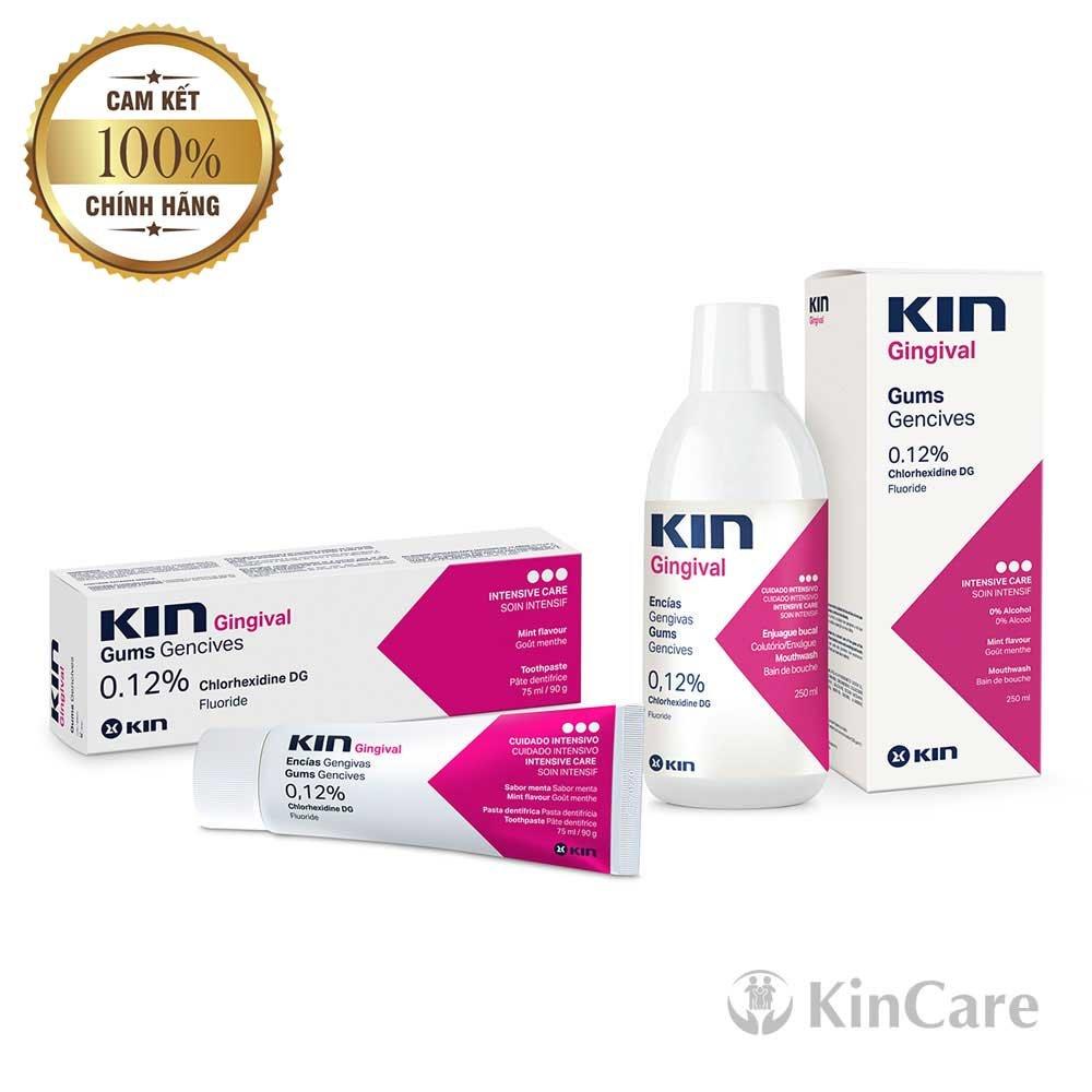 [HCM]Nước súc miệng  viêm nướu Kin Gingival 250ml
