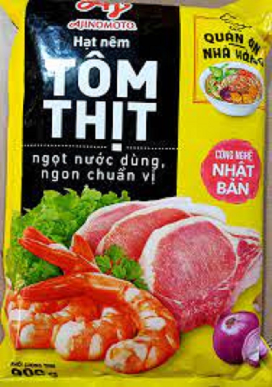 Hạt nêm tôm thịt Ajinomoto 900gr